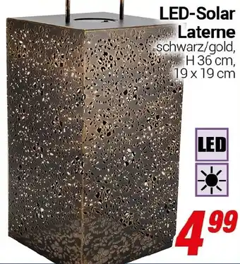 CENTERSHOP LED-Solar Laterne Angebot