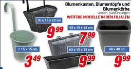 CENTERSHOP Blumenkasten, Blumentöpfe und Blumenkörbe Angebot