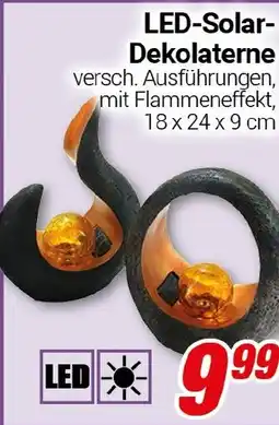 CENTERSHOP LED-Solar- Dekolaterne Angebot