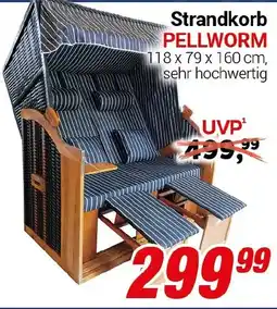 CENTERSHOP Strandkorb PELLWORM Angebot
