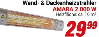 CENTERSHOP Wand- & Deckenheizstrahler AMARA 2.000 W Angebot