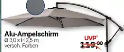 CENTERSHOP Alu-Ampelschirm Angebot