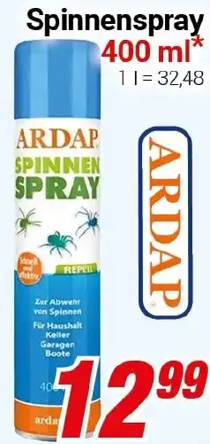 CENTERSHOP ARDAP Spinnenspray Angebot
