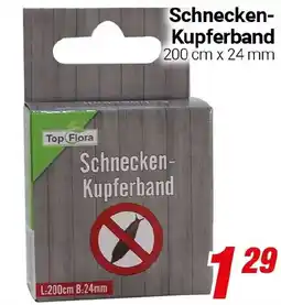 CENTERSHOP Schnecken- Kupferband Top Flora Angebot