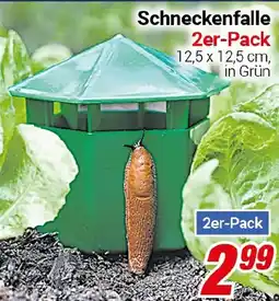 CENTERSHOP Schneckenfalle 2er-Pack Angebot