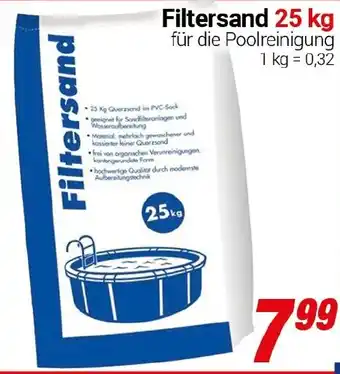 CENTERSHOP Filtersand Angebot