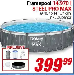 CENTERSHOP Bestway Framepool STEEL PRO MAX Angebot