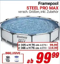 CENTERSHOP Framepool STEEL PRO MAX Angebot