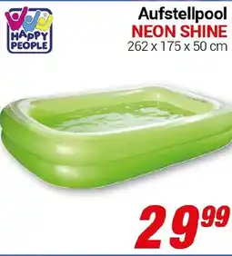 CENTERSHOP HAPPY PEOPLE Aufstellpool NEON SHINE Angebot