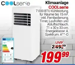 CENTERSHOP COOLSerie Klimaanlage Angebot