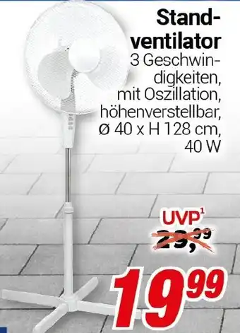 CENTERSHOP Stand- ventilator Angebot