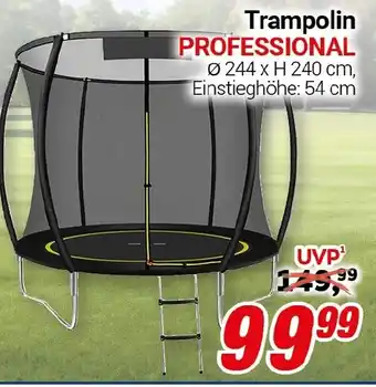 CENTERSHOP Trampolin PROFESSIONAL Angebot