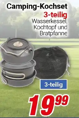 CENTERSHOP Camping-Kochset 3-teilig Angebot