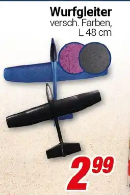 CENTERSHOP Wurfgleiter Angebot