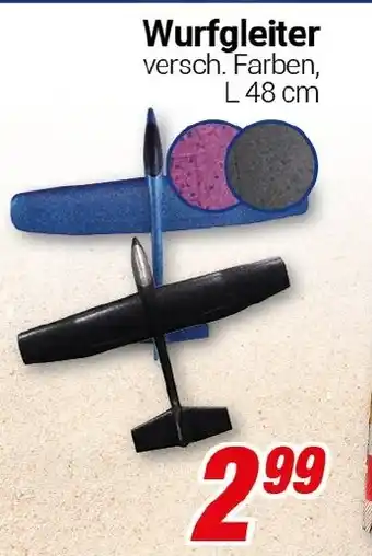 CENTERSHOP Wurfgleiter Angebot