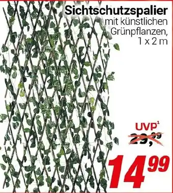 CENTERSHOP Sichtschutzspalier Angebot