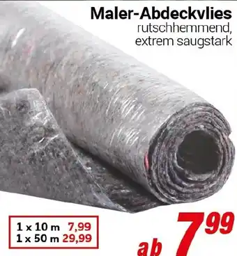 CENTERSHOP Maler-Abdeckvlies Angebot