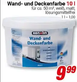CENTERSHOP Wand- und Deckenfarbe Angebot