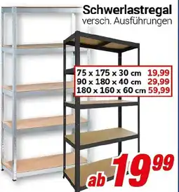 CENTERSHOP Schwerlastregal Angebot