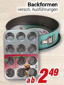 CENTERSHOP Backformen Angebot