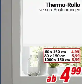CENTERSHOP Thermo-Rollo Angebot