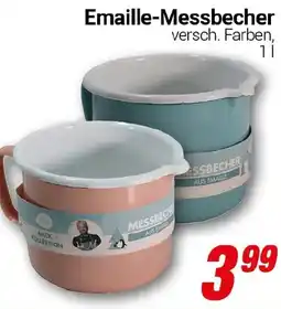 CENTERSHOP Emaille-Messbecher Angebot