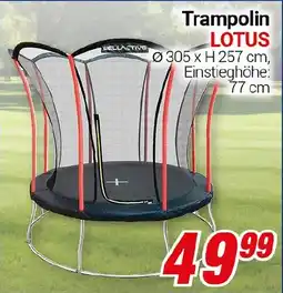 CENTERSHOP Trampolin LOTUS Angebot
