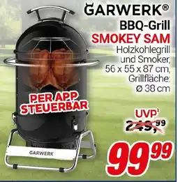 CENTERSHOP GARWERK BBQ-Grill SMOKEY SAM Angebot