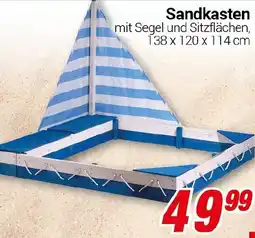 CENTERSHOP Sandkasten Angebot