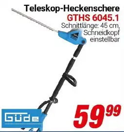 CENTERSHOP Teleskop-Heckenschere GTHS 6045.1 Güde Angebot