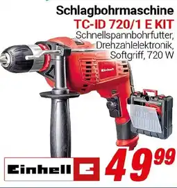 CENTERSHOP Einhell ESchlagbohrmaschine TC-ID 720/1 E KIT Angebot