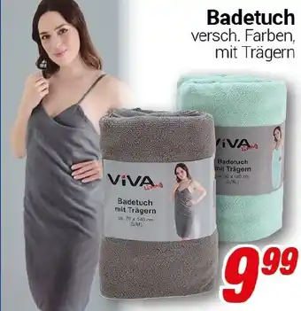 CENTERSHOP Badetuch VIVA Angebot