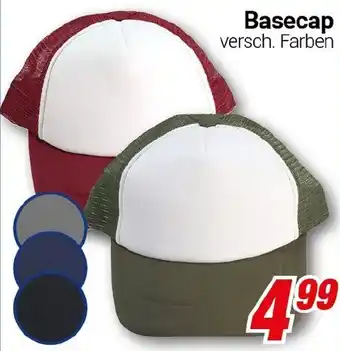 CENTERSHOP Basecap Angebot