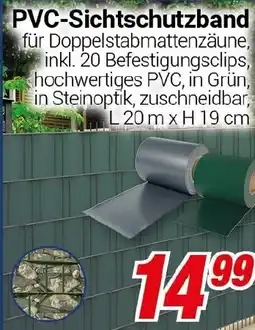 CENTERSHOP PVC-Sichtschutzband Angebot