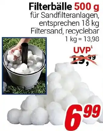 CENTERSHOP Filterbälle Angebot