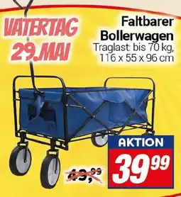 CENTERSHOP Faltbarer Bollerwagen Angebot