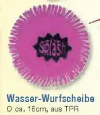 E-Center Wasser-Wurfscheibe Angebot