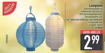 E-Center GUT& GÜNSTIG Lampions Angebot