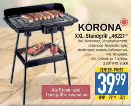 E-Center KORONA XXL-Standgrill,,46221 Angebot