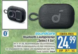 E-Center soundcore Bluetooth-Lautsprecher ,,Select 4 Go" Angebot
