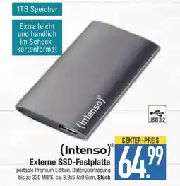 E-Center Intenso Externe SSD-Festplatte Angebot