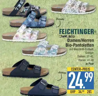 E-Center FEICHTINGER DER BIO Damen/Herren Bio-Pantoletten Angebot