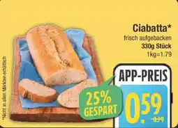 E-Center Ciabatta Angebot