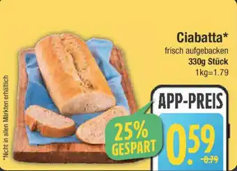 E-Center Ciabatta Angebot