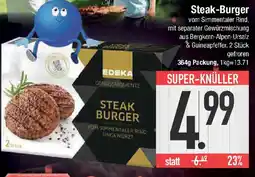 E-Center EDEKA Steak-Burger Angebot
