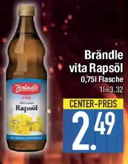 E-Center Brändle vita Rapsöl Angebot