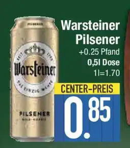 E-Center Warsteiner Pilsener Angebot