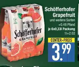 E-Center Schöfferhofer Grapefruit Angebot