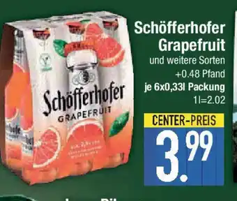 E-Center Schöfferhofer Grapefruit Angebot