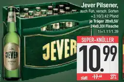 E-Center Jever Pilsener Angebot